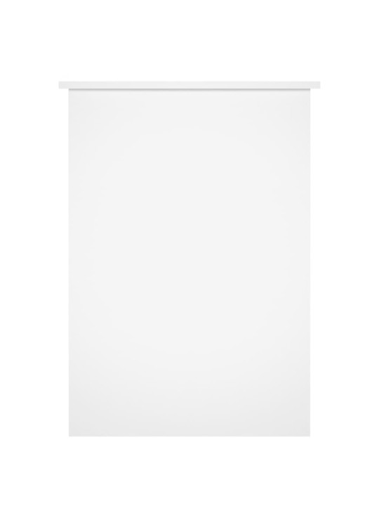 Psací stůl bílý 100 x 55 x 75 cm kompozitní dřevo