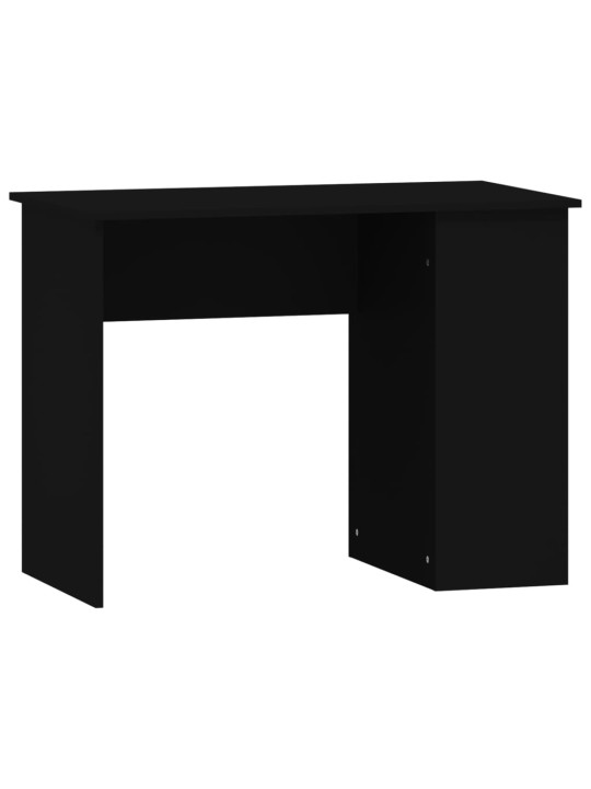 Psací stůl černý 100 x 55 x 75 cm kompozitní dřevo
