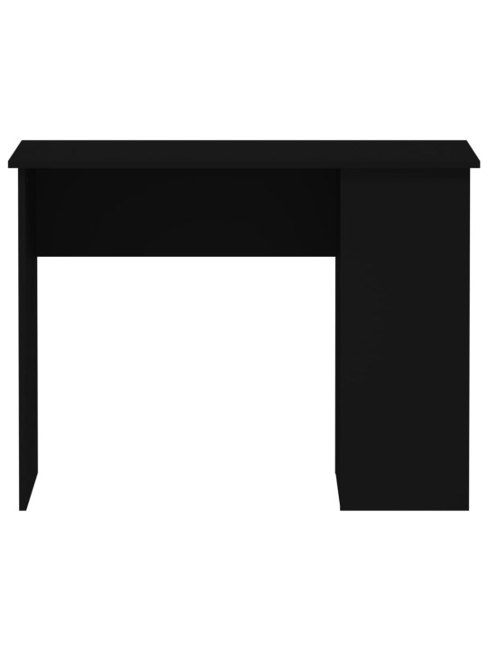 Psací stůl černý 100 x 55 x 75 cm kompozitní dřevo
