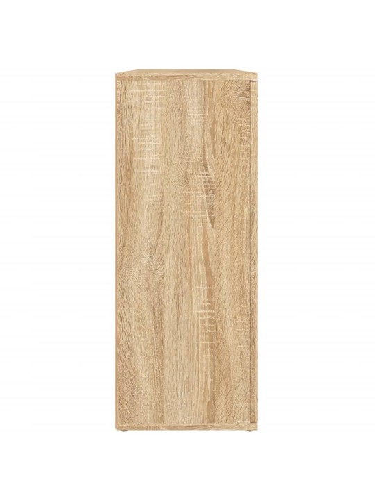 Příborník dub sonoma 91 x 29,5 x 75 cm kompozitní dřevo