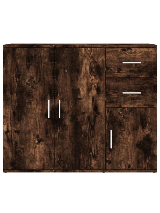 Příborník kouřový dub 91 x 29,5 x 75 cm kompozitní dřevo