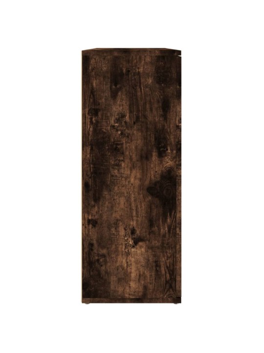 Příborník kouřový dub 91 x 29,5 x 75 cm kompozitní dřevo