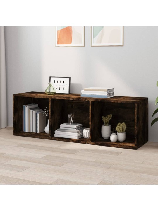 Knihovna / TV skříňka kouřový dub 36x30x114 cm kompozitní dřevo