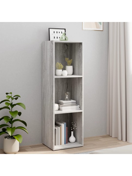 Knihovna / TV skříňka šedá sonoma 36x30x114 cm kompozitní dřevo