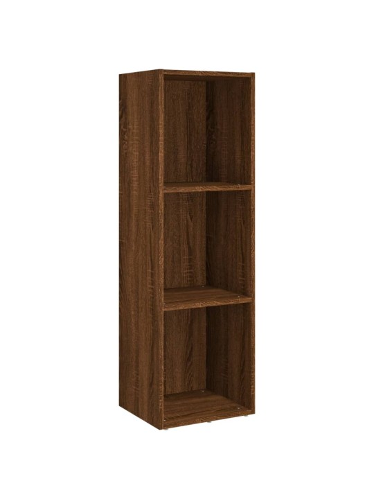 Knihovna / TV skříňka hnědý dub 36x30x114 cm kompozitní dřevo