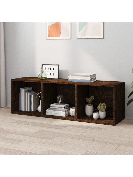 Knihovna / TV skříňka hnědý dub 36x30x114 cm kompozitní dřevo