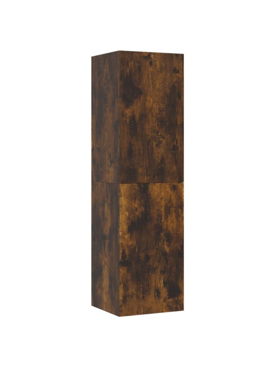 Nástěnná TV skříňka kouřový dub 30,5 x 30 x 110 cm