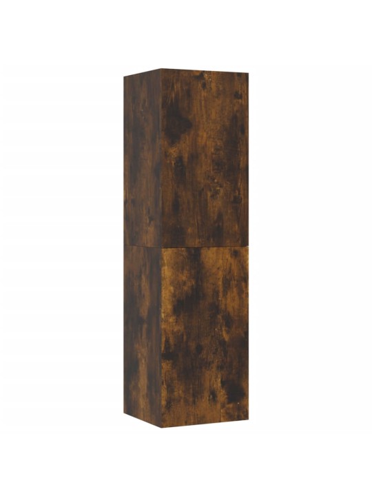 Nástěnné TV skříňky 2 ks kouřový dub 30,5 x 30 x 110 cm