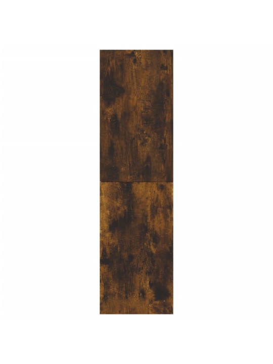 Nástěnné TV skříňky 2 ks kouřový dub 30,5 x 30 x 110 cm