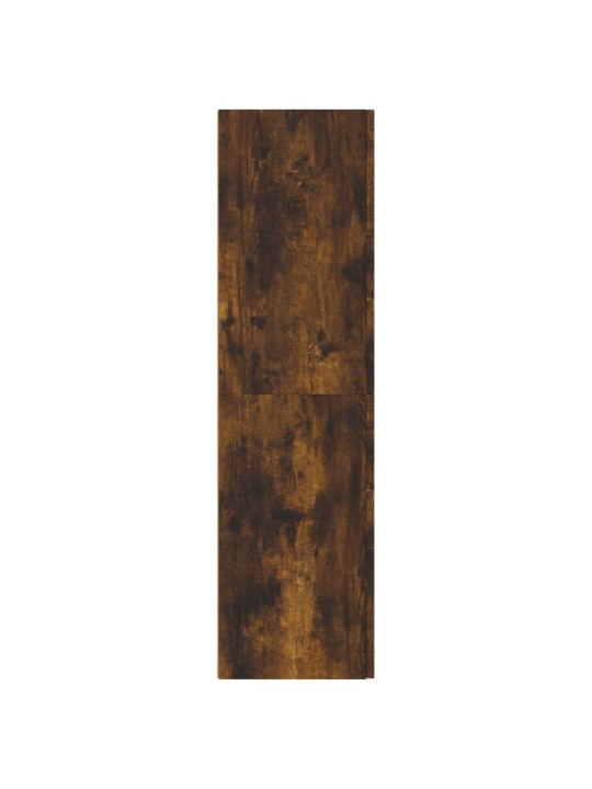 Nástěnné TV skříňky 2 ks kouřový dub 30,5 x 30 x 110 cm