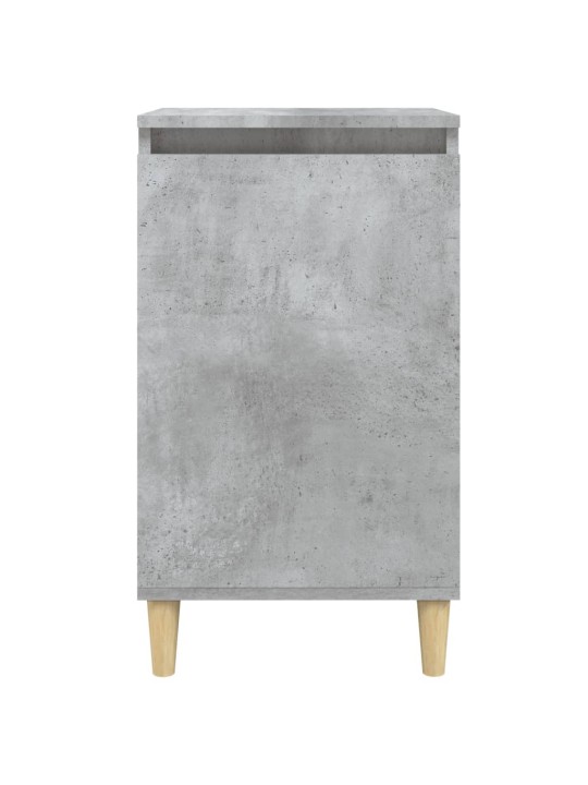 Noční stolek betonově šedý 40 x 35 x 70 cm kompozitní dřevo