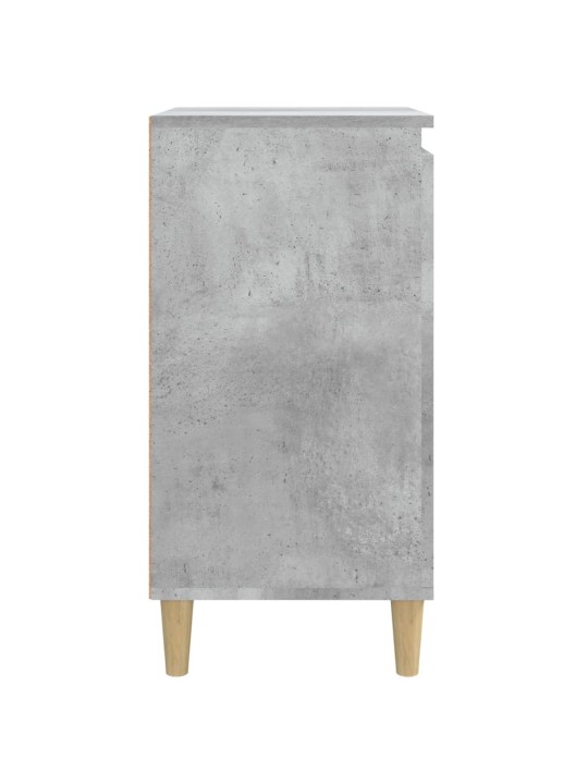 Noční stolek betonově šedý 40 x 35 x 70 cm kompozitní dřevo