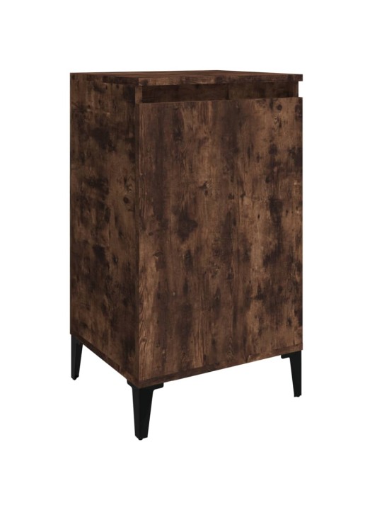 Noční stolky 2 ks kouřový dub 40 x 35 x 70 cm kompozitní dřevo