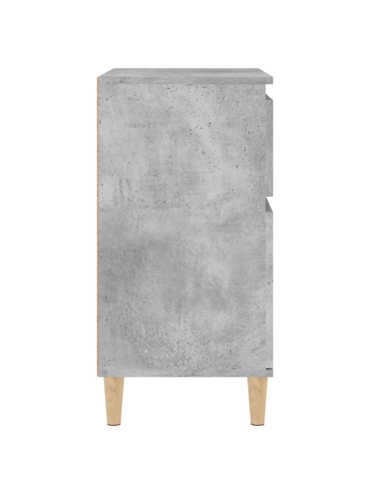 Příborník betonově šedý 60 x 35 x 70 cm kompozitní dřevo