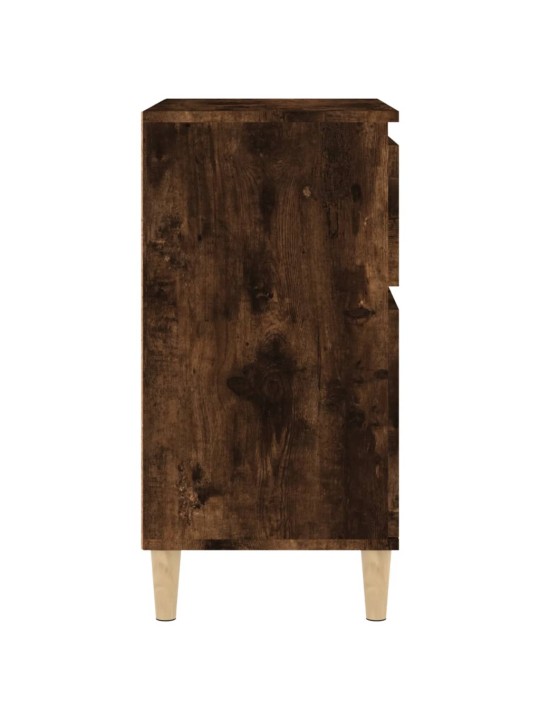 Příborník kouřový dub 60 x 35 x 70 cm kompozitní dřevo