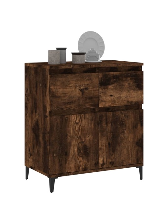 Příborník kouřový dub 60 x 35 x 70 cm kompozitní dřevo
