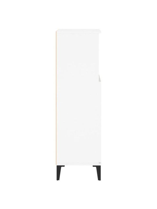 Koupelnová skříňka bílá 30 x 30 x 100 cm kompozitní dřevo