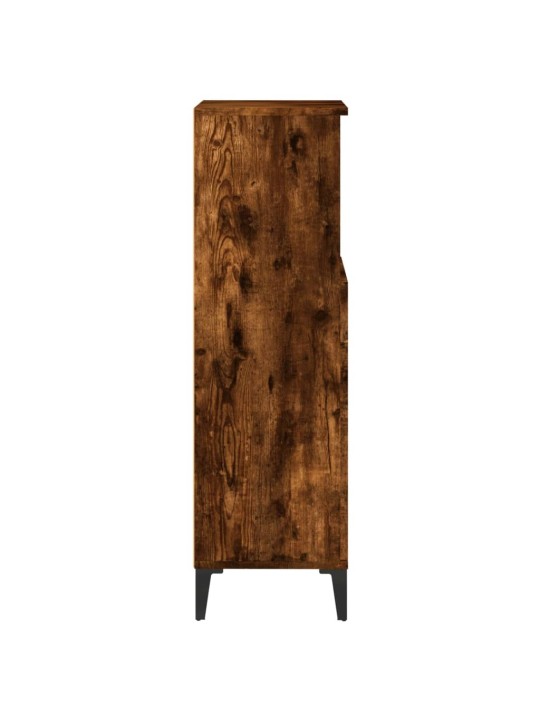 Koupelnová skříňka kouřový dub 30x30x100 cm kompozitní dřevo