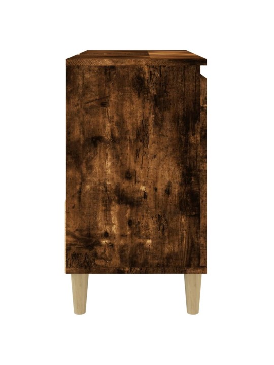 Koupelnová skříňka kouřový dub 65 x 33 x 60 cm kompozitní dřevo