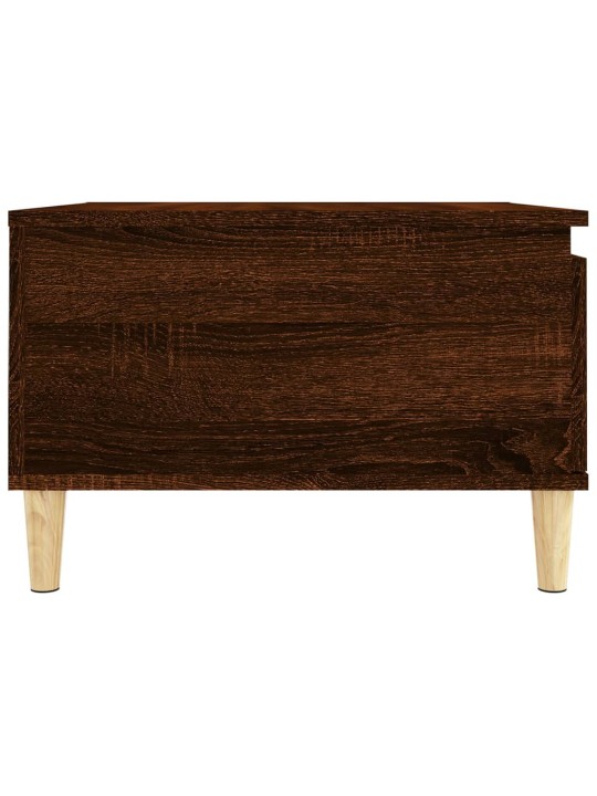 Konferenční stolek hnědý dub 55 x 55 x 36,5 cm kompozitní dřevo