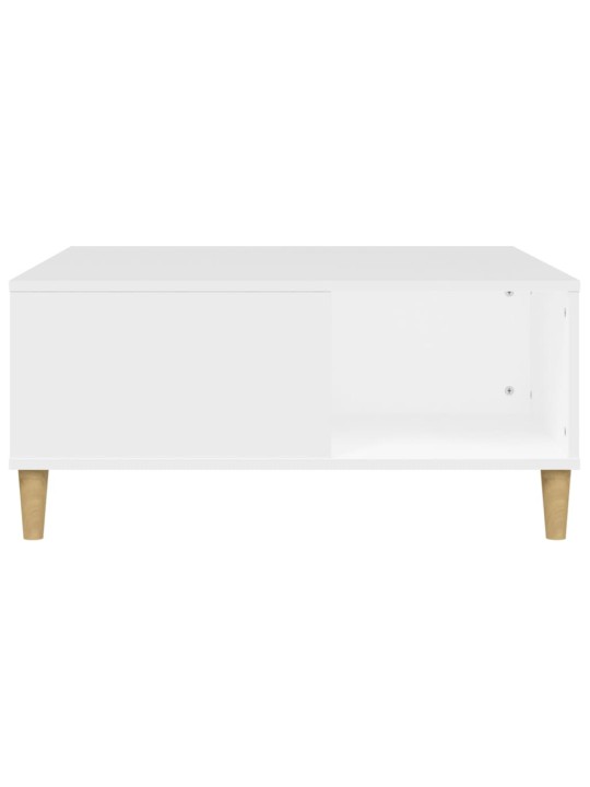 Konferenční stolek bílý 80 x 80 x 36,5 cm kompozitní dřevo