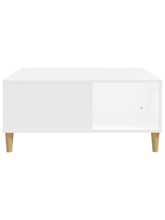 Konferenční stolek bílý 80 x 80 x 36,5 cm kompozitní dřevo