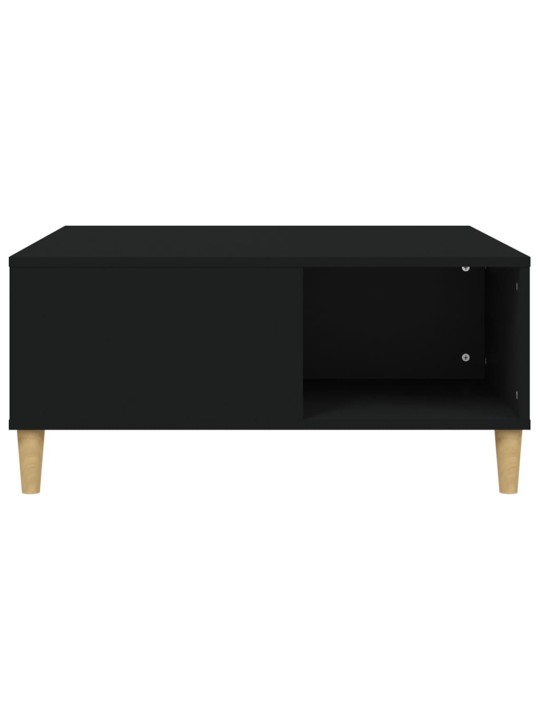 Konferenční stolek černý 80 x 80 x 36,5 cm kompozitní dřevo