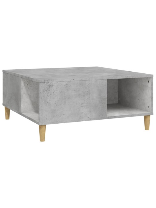 Konferenční stolek betonově šedý 80x80x36,5 cm kompozitní dřevo