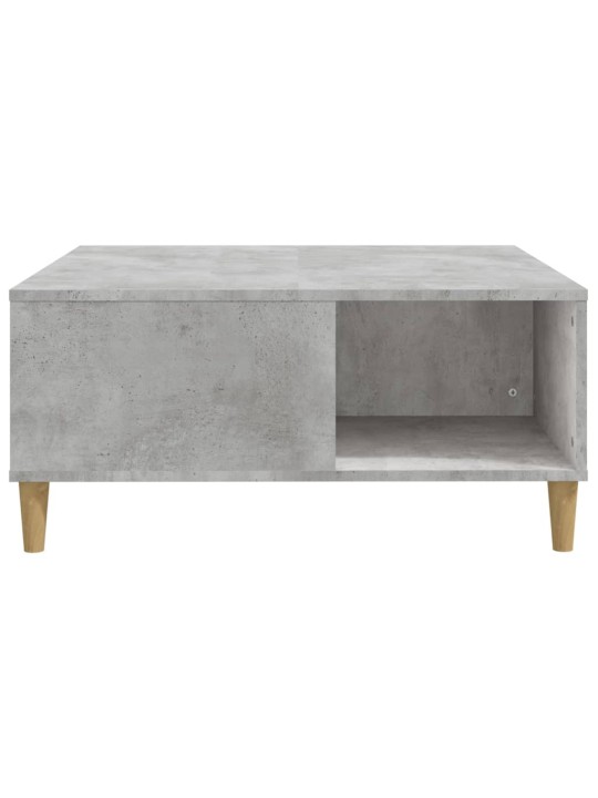 Konferenční stolek betonově šedý 80x80x36,5 cm kompozitní dřevo