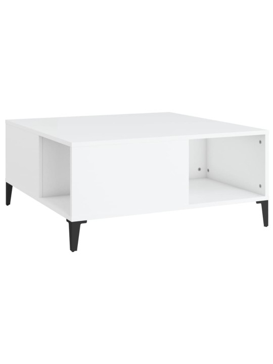 Konferenční stolek bílý 80 x 80 x 36,5 cm kompozitní dřevo