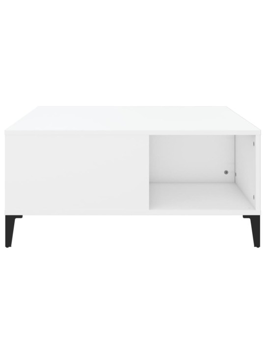 Konferenční stolek bílý 80 x 80 x 36,5 cm kompozitní dřevo