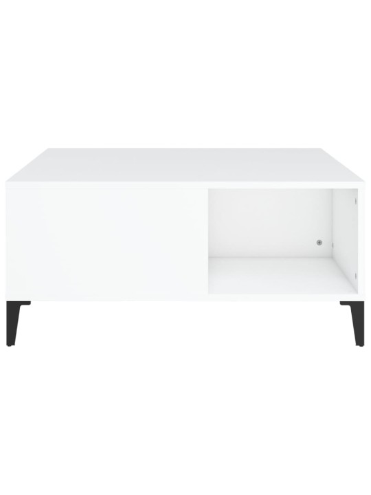 Konferenční stolek bílý 80 x 80 x 36,5 cm kompozitní dřevo