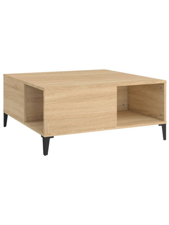 Konferenční stolek dub sonoma 80x80x36,5 cm kompozitní dřevo