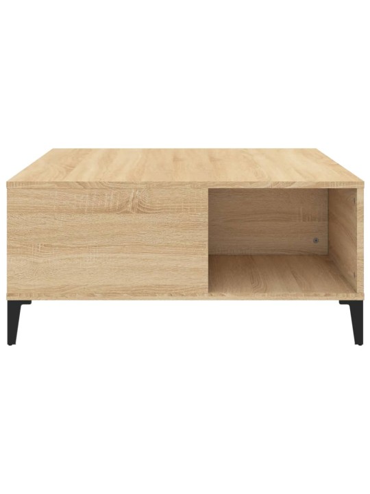 Konferenční stolek dub sonoma 80x80x36,5 cm kompozitní dřevo