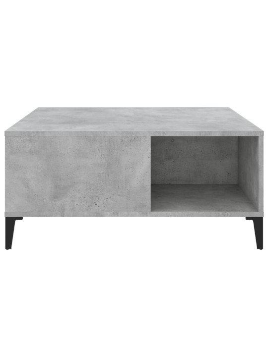 Konferenční stolek betonově šedý 80x80x36,5 cm kompozitní dřevo