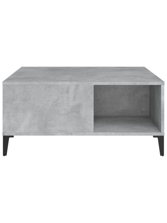 Konferenční stolek betonově šedý 80x80x36,5 cm kompozitní dřevo