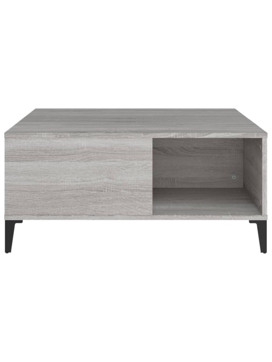 Konferenční stolek šedý sonoma 80x80x36,5 cm kompozitní dřevo