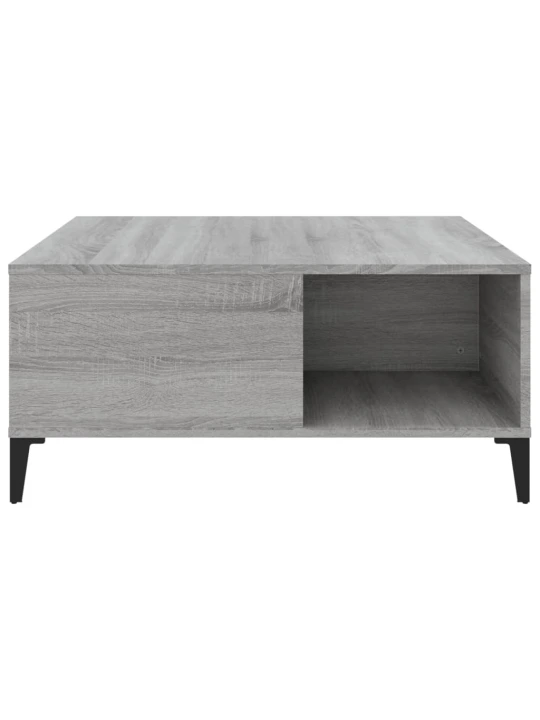 Konferenční stolek šedý sonoma 80x80x36,5 cm kompozitní dřevo