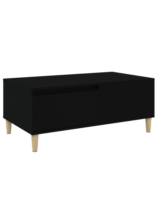 Konferenční stolek černý 90x50x36,5 cm kompozitní dřevo