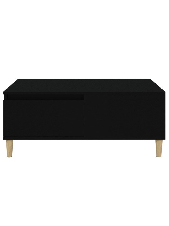 Konferenční stolek černý 90x50x36,5 cm kompozitní dřevo