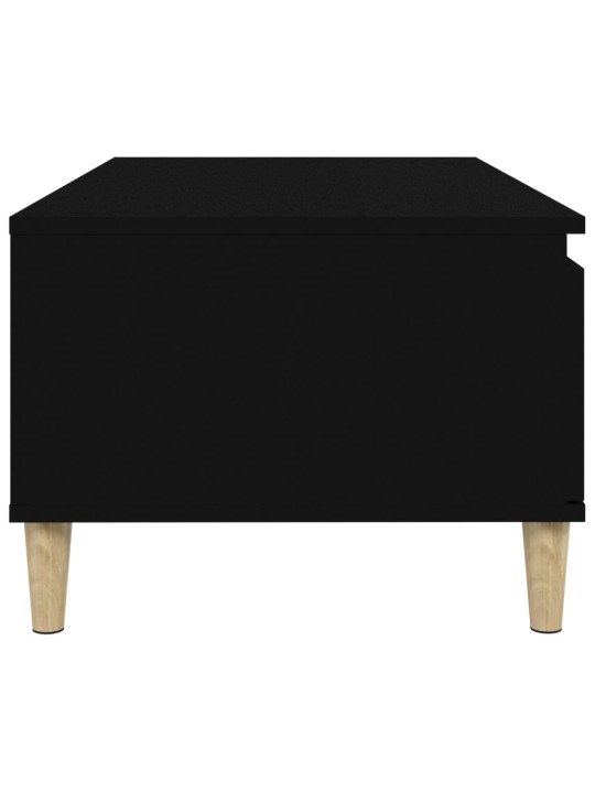 Konferenční stolek černý 90x50x36,5 cm kompozitní dřevo