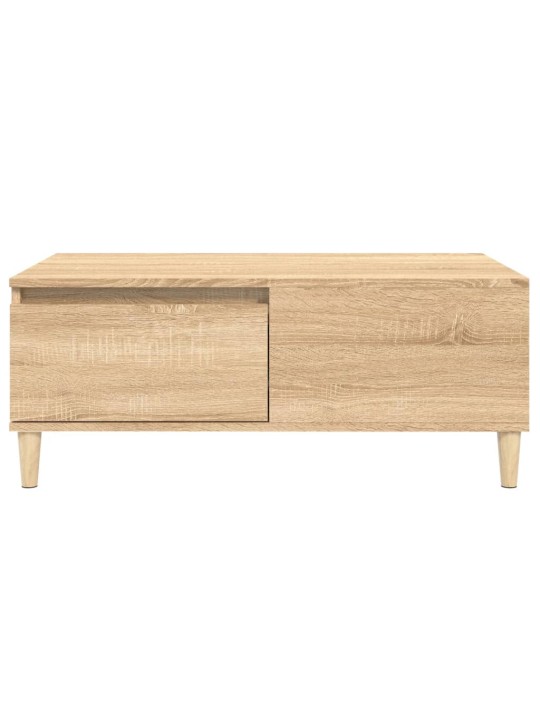 Konferenční stolek dub sonoma 90x50x36,5 cm kompozitní dřevo