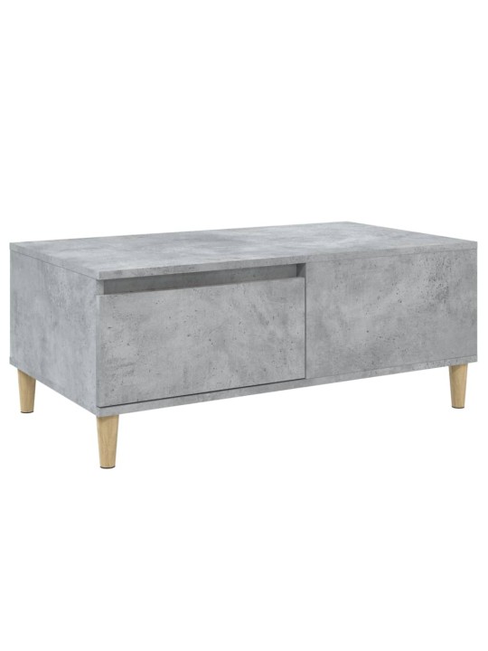 Konferenční stolek betonově šedý 90x50x36,5 cm kompozitní dřevo