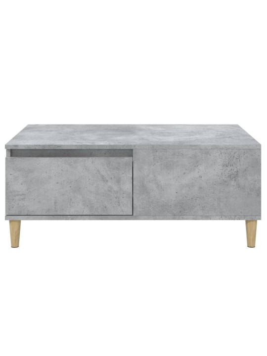 Konferenční stolek betonově šedý 90x50x36,5 cm kompozitní dřevo