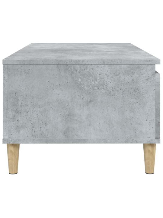 Konferenční stolek betonově šedý 90x50x36,5 cm kompozitní dřevo