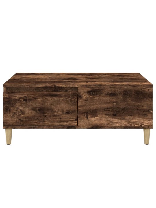 Konferenční stolek kouřový dub 90x50x36,5 cm kompozitní dřevo