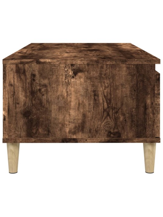Konferenční stolek kouřový dub 90x50x36,5 cm kompozitní dřevo