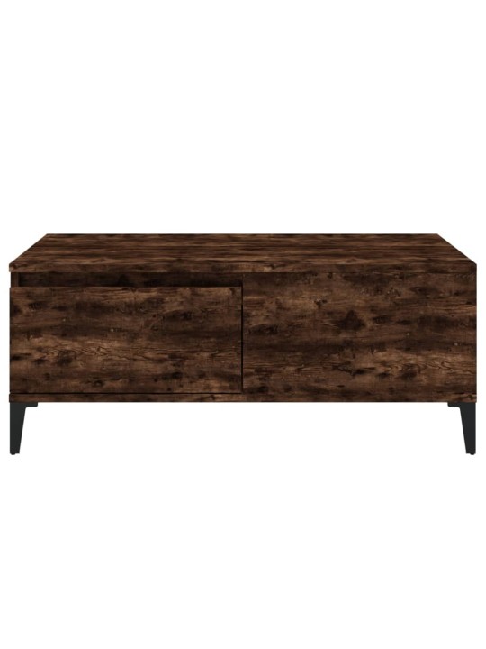 Konferenční stolek kouřový dub 90x50x36,5 cm kompozitní dřevo