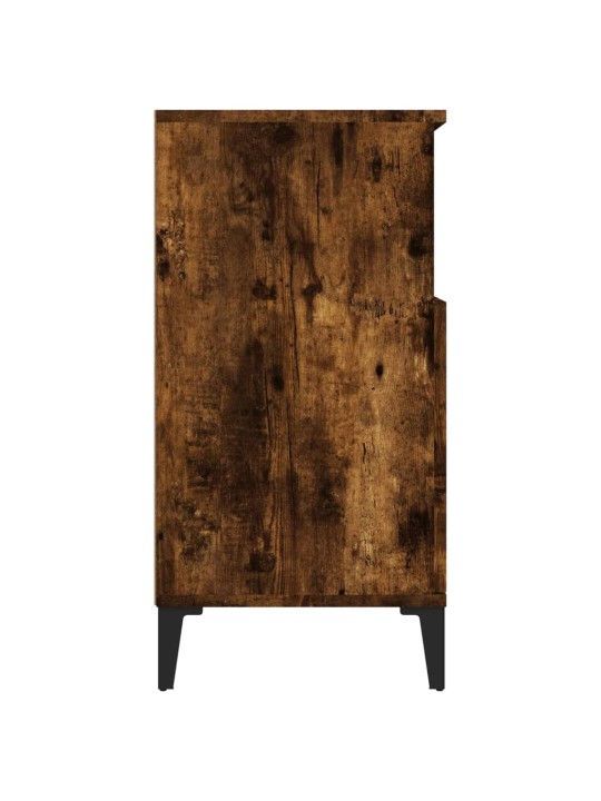 Příborník kouřový dub 60 x 35 x 70 cm kompozitní dřevo