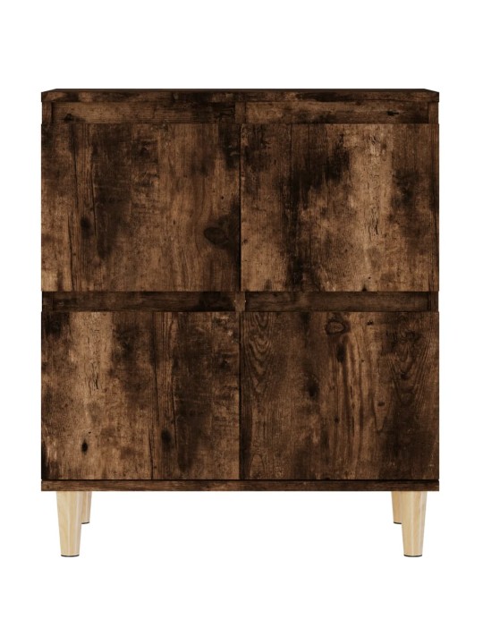 Příborník kouřový dub 60 x 35 x 70 cm kompozitní dřevo